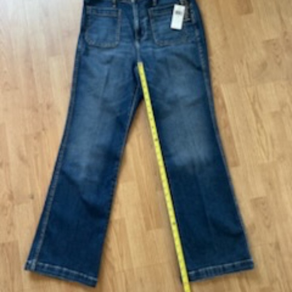 NWT Lauren Ralph Lauren Women's Jeans High Rise Boot Cut Jeans 14 - Picture 9 of 16